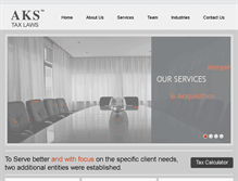 Tablet Screenshot of akstaxlaws.com